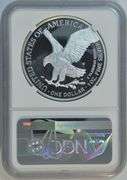 Flawless 2021-W $1 Silver Eagle. NGC PF70 Ultra Cameo, 1st Day Issue