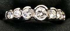 PLATINUM NATURAL DIAMOND WEDDING BAND