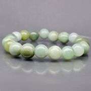 Stunning! 155.33ct natural Jade beaded bracelet