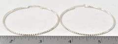 Hoop Earrings in Sterling Silver