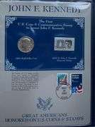 Great Amricans Honored on US Coins & Stamps