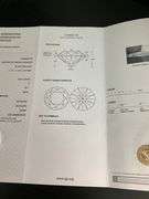 I.G.I CERTIFIED 5.03 CARAT ROUND BRILLIANT CUT DIAMOND. IDEAL CUT.