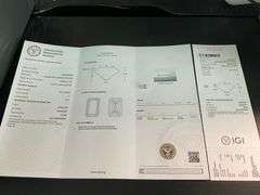 I.G.I CERTIFIED 3.01 CARAT EMERALD CUT LAB GROWN DIAMOND