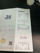 LAB GROWN ROUND BRILLIANT CUT LOOSE DIAMOND. 1.45 CARAT