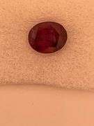 CERTIFIED NATURAL RUBY RED IDEAL CUT OVAL