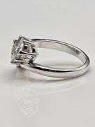 Dazzling 3.65 Ct Vvs1 White G-H Fire Moissanite Ring