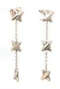 Tiffany & Co triple X dangle drop earrings
