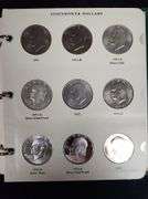 1971-1978 (P, D, S) Complete Ike $ Set Including Silver & Proofs