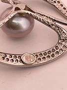 18K WHITE GOLD NECKLACE WITH PENDANT
