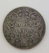 1879 India 1 Rupee, Circulated
