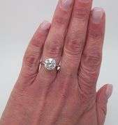 3.01CT D Color, VVS2 Clarity Diamond Solitaire