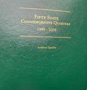 State Quarters BU Complete 1999-2009 in Littleton Archival Album.