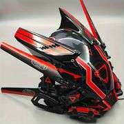 Cyberpunk Sci-Fi Futuristic Mask Helmet