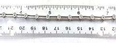 Group of 7 vintage 925 sterling silver bracelets