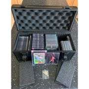 Card Storage Box with Adjustable Dividers Holds 300 Cards