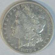 Scarce 1878-CC Morgan Silver Dollar