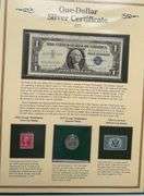 Historic US Currency. Postal Comm Society issue.