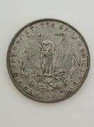 1887 Morgan Silver Dollar, Cleaned