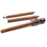 Steampunk Walking Cane with Working Steam Engine