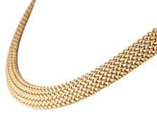 Vintage Tiffany & Co. Mesh Somerset Collar Necklace in 18K