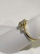 1.16ctw F, VVS1 lab grown diamond with 14k gold ring