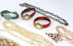 Big group lot of mixed custom jewelry