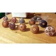 Lot of 10 Ceramic Drawer Pulls