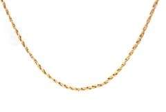 Useful 24" 14K YG Wheat Link Necklace