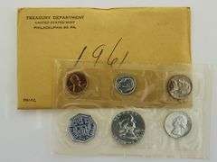 1961 United States Proof Set, OGP