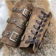 Pair of Knight Leather Arm Guards