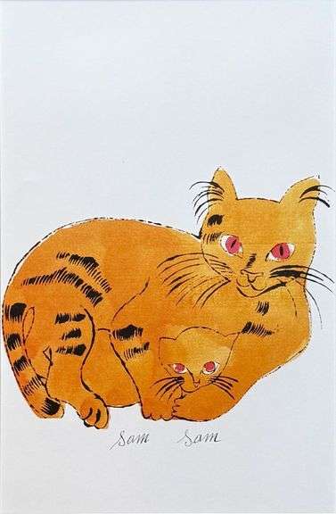 Andy Warhol, From '25 Cats Name Sam and One Blue Pussy' Suite