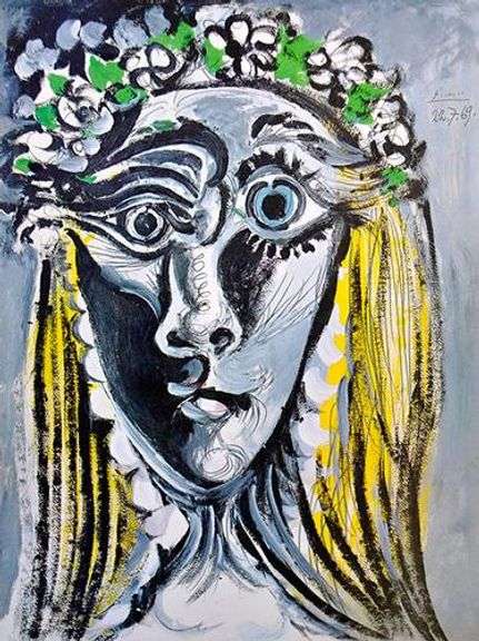 Rare Pablo Picasso From Early 70's