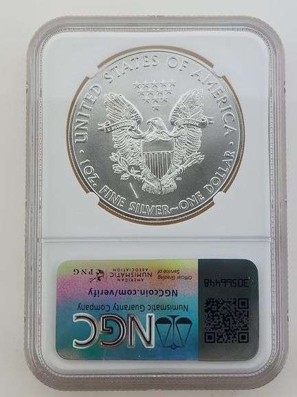 2015 American Silver Eagle, NGC MS69