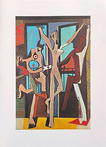 Collectible Vintage Pablo Picasso, The Three Dancers (1925)