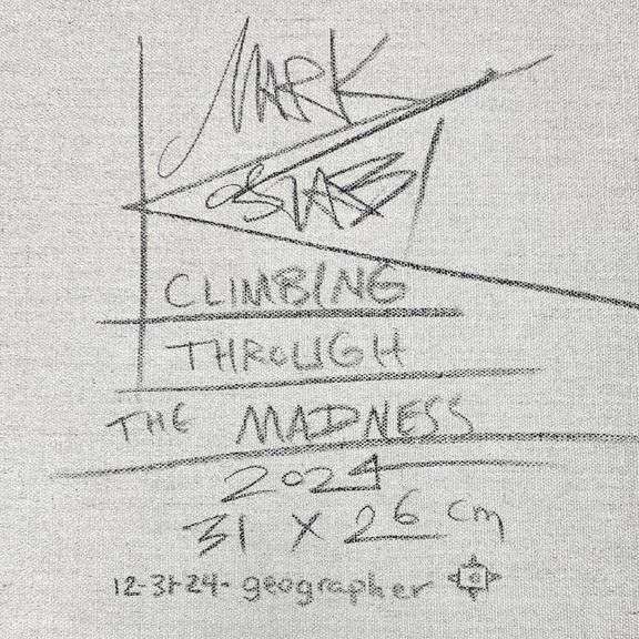 Climbing Through the Maddness by Kostabi Original