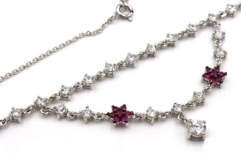 Lot of 3 Vintage 925 sterling silver necklaces