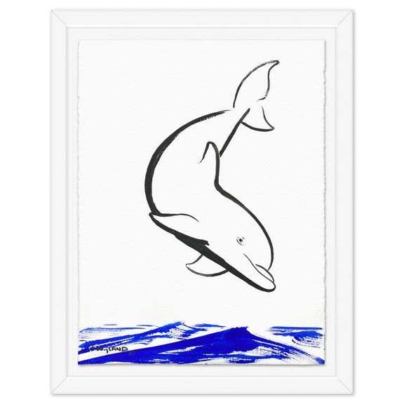 Dolphin by Wyland Original