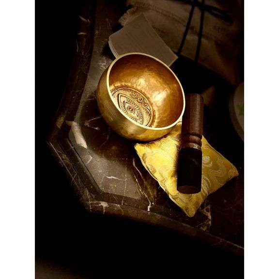 Handcrafted Tibetan Singing Bowl Set