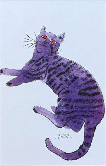 Andy Warhol, From '25 Cats Name Sam and One Blue Pussy' Suite