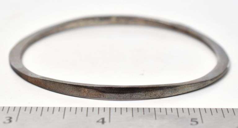Bangle Bracelet in Sterling Silver