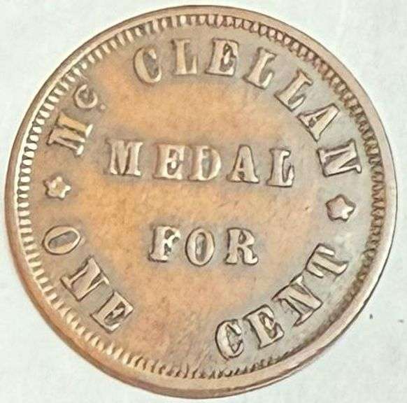 Nice 1863 Patriotic Token