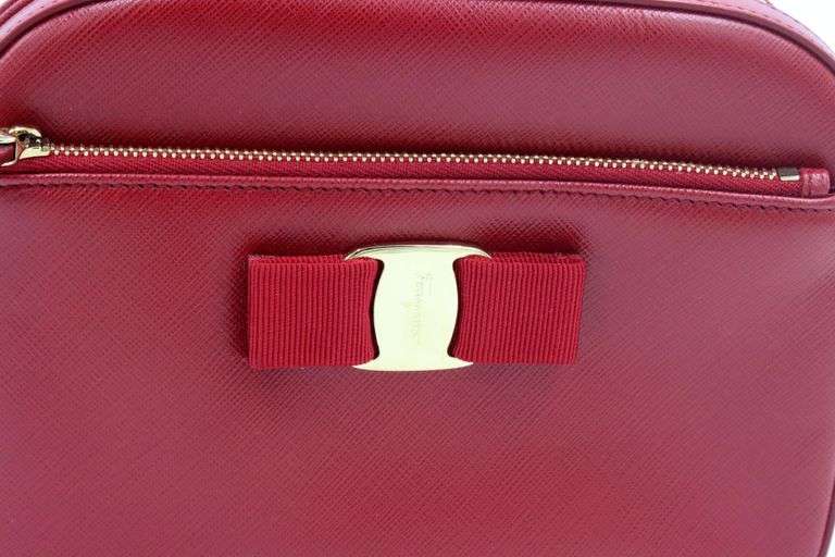 Ferragamo Lydia Red Mini Crossbody 21