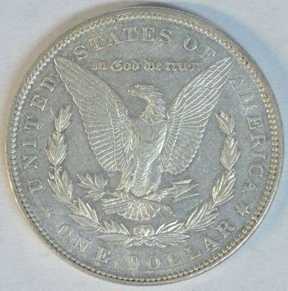 Creamy-white upper end 1878-P (Rev of '79) Morgan Silver Dollar