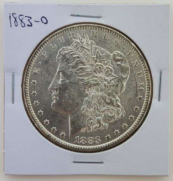1883 O Morgan Silver Dollar, UNC