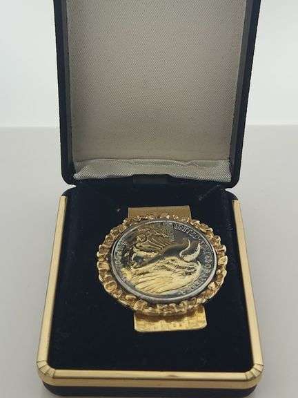 Walking Liberty Half Dollar Money Clip