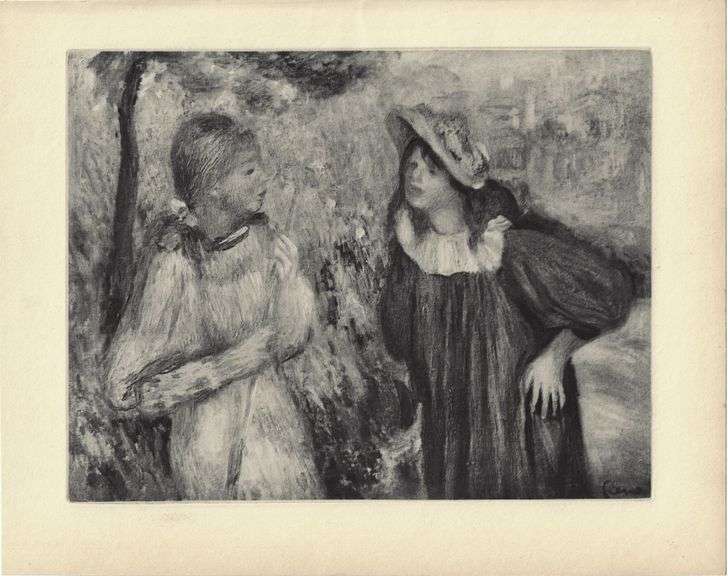 Limited Edition Pierre-Auguste Renoir (After) Original Heliogravure 1919
