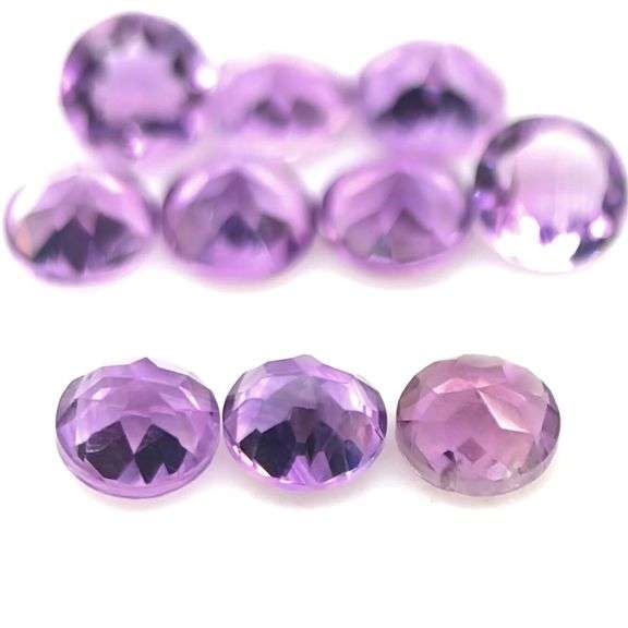 Glittering 18.13ct real Brazilian Amethyst set