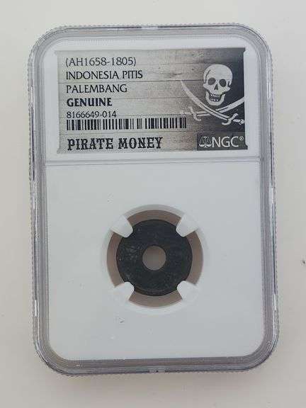 AH 1658-1805 Indonesia Pitis Palembang / Pirate Money, NGC