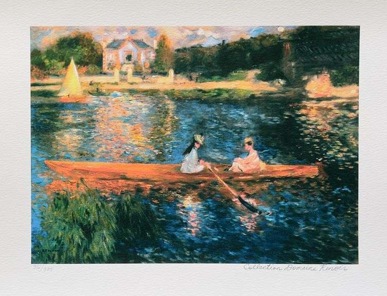 Pierre Auguste Renoir, The Skiff
