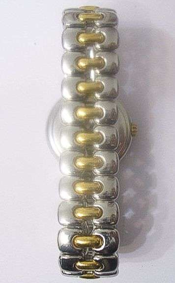 MEN'S TIFFANY TESORO 18K AND STAINLESS STEEL